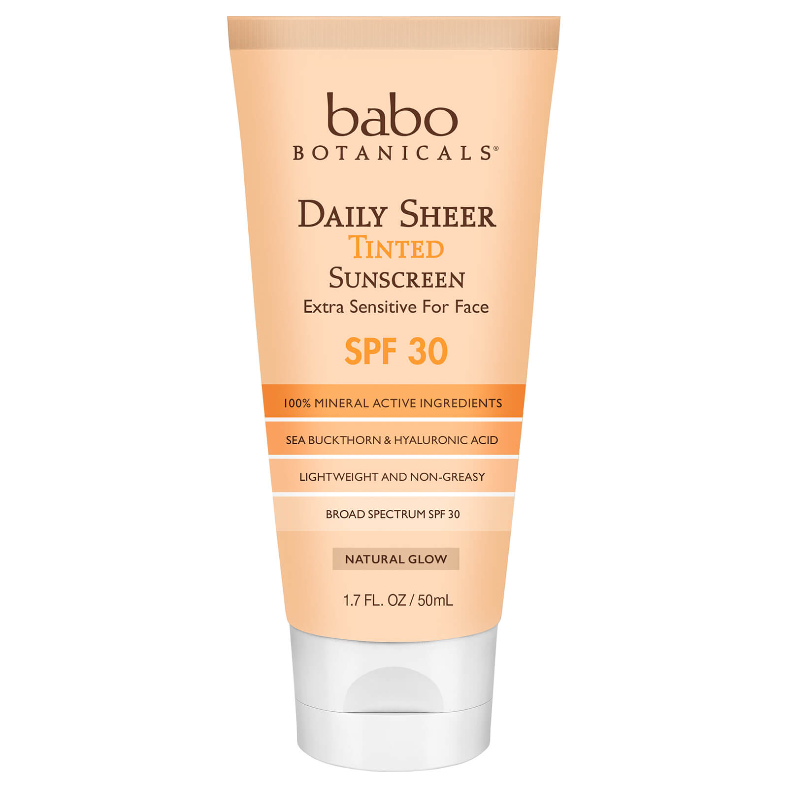 Babo Botanicals SPF30 Daily Sheer Tinted Sunscreen - Spa Body Center