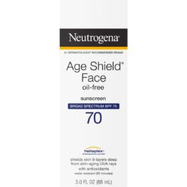 Neutrogena - Age Shield Face Oil-Free Sunscreen SPF 70 (88ml)