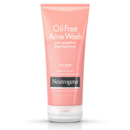 Neutrogena Oil-Free Pink Grapefruit Acne Wash Face Scrub, 6.7 fl oz