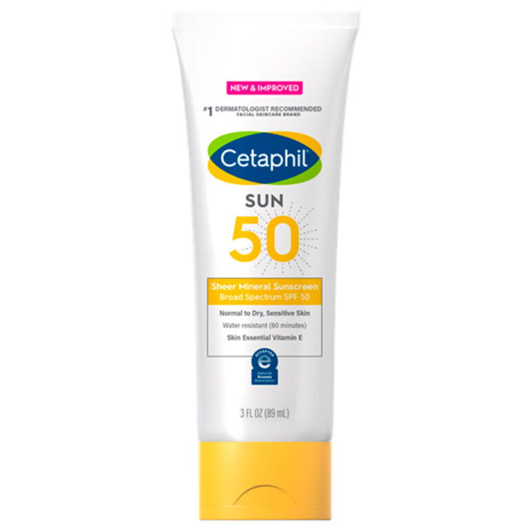 Cetaphil Sheer Sunscreen Lotion SPF 50 3 fl oz Spa Body Center