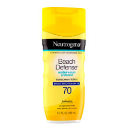 Neutrogena Beach Defense SPF 70 Sunscreen Lotion, Oil-Free, 6.7 oz