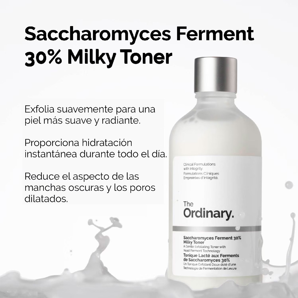 The Ordinary Saccharomyces Ferment 30% Milky Toner - Imagen 4