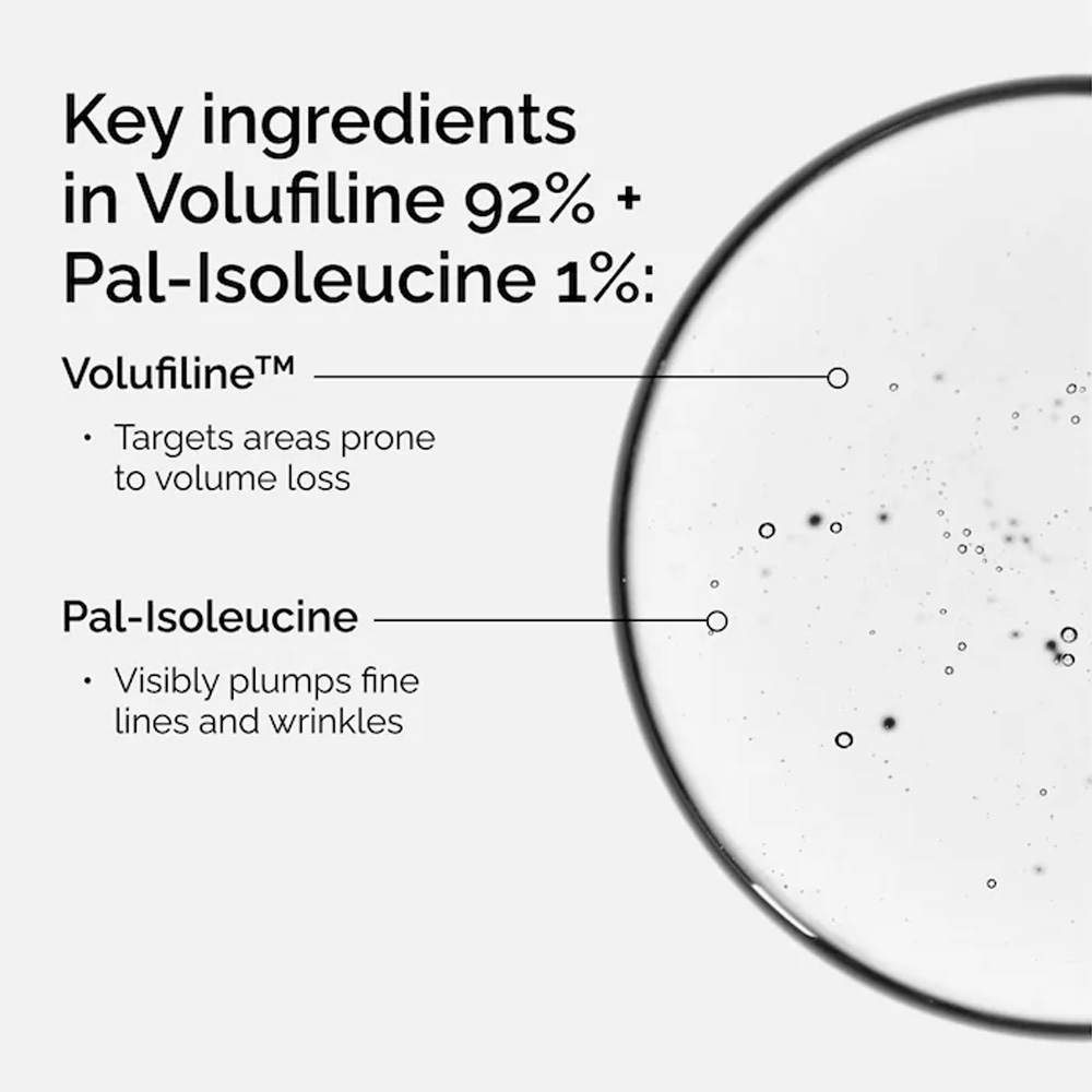 The Ordinary Volufiline 92% + Pal-Isoleucine 1% Plumping Serum - Imagen 3