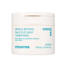 Innisfree - Daily Gentle Retinol + Salicylic Acid Toner Pads (60 Pads/170ml/5.74fl.oz.)