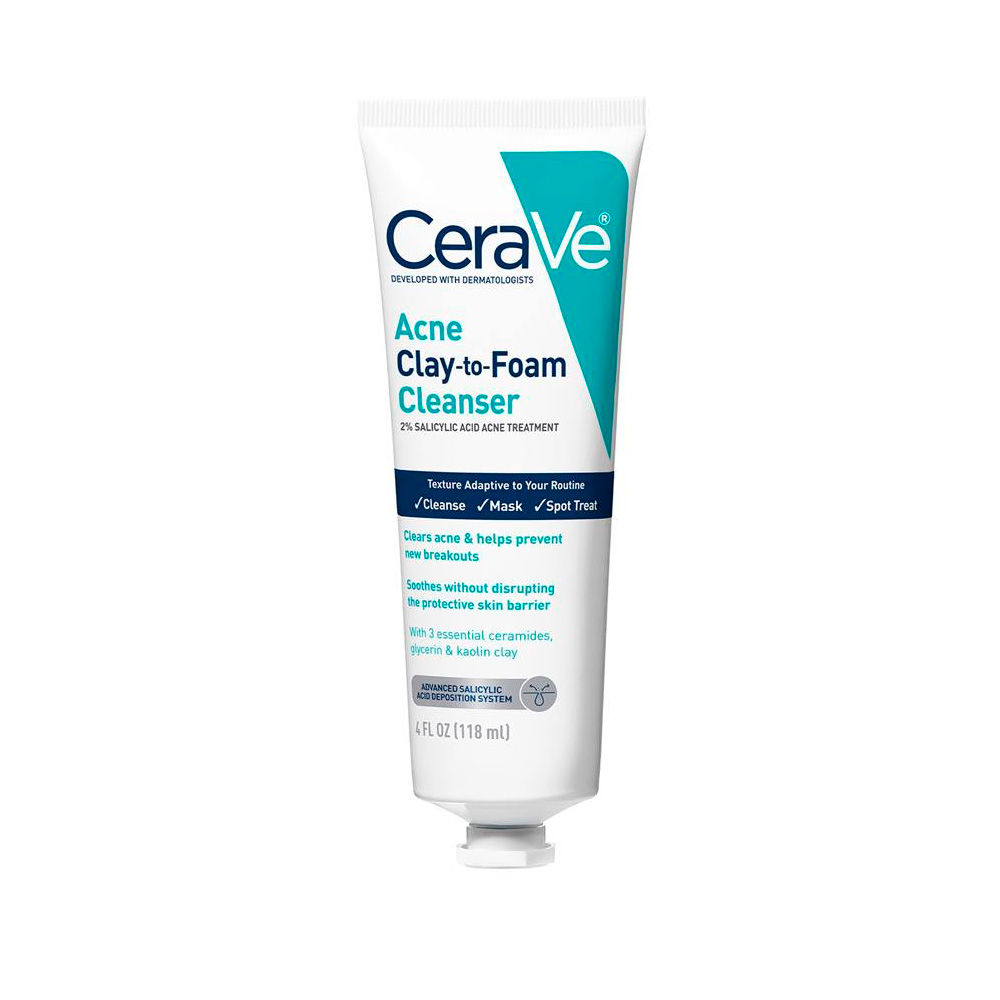 CeraVe Clay-to-Foam Cleanser (237ml/8 fl. oz.)