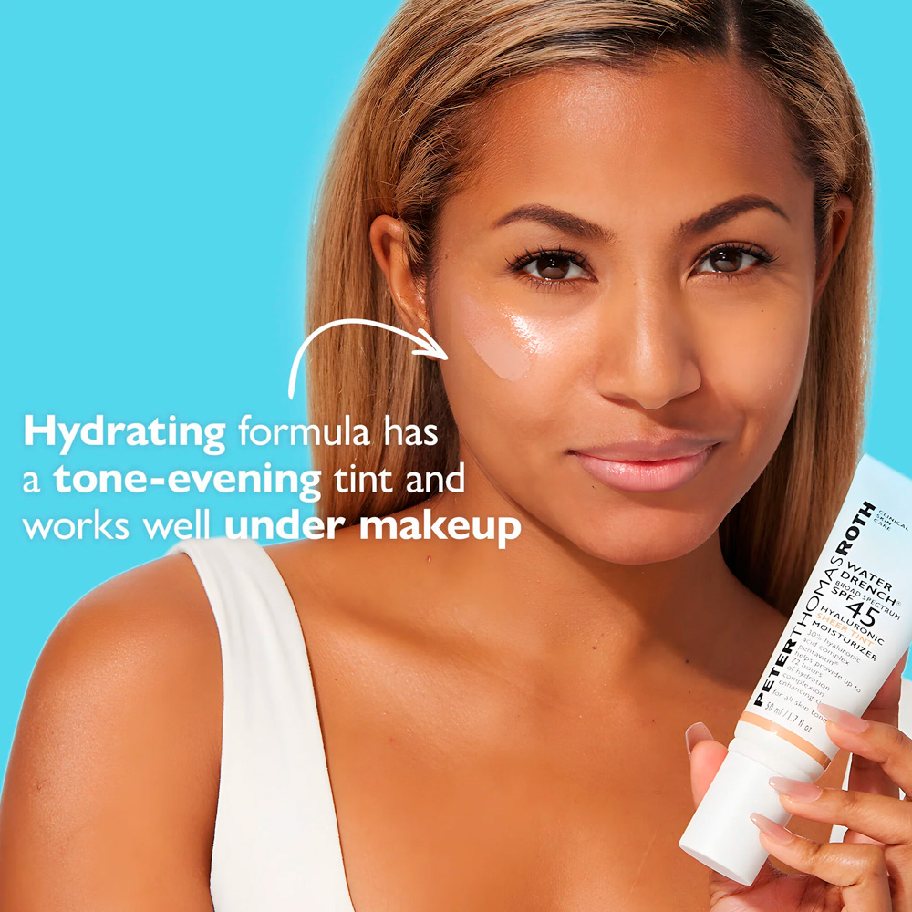 Peter Thomas Roth Water Drench® Broad Spectrum SPF 45 Sheer Tint Moisturizer (20ml) - Imagen 3